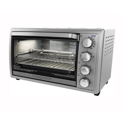 Toaster oven with fryer Black and Decker TO4315SS-LA Gray