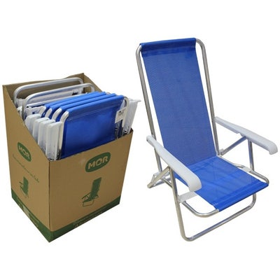 Silla reclinable Mor 854-002262 Individual Azul