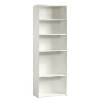 Bookcase Sauder Beginnings 5 Shelves Wood White