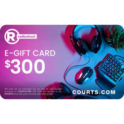 RadioShack Gift Card $300